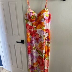 SHEIN Floral Maxi Dress - Multicolor